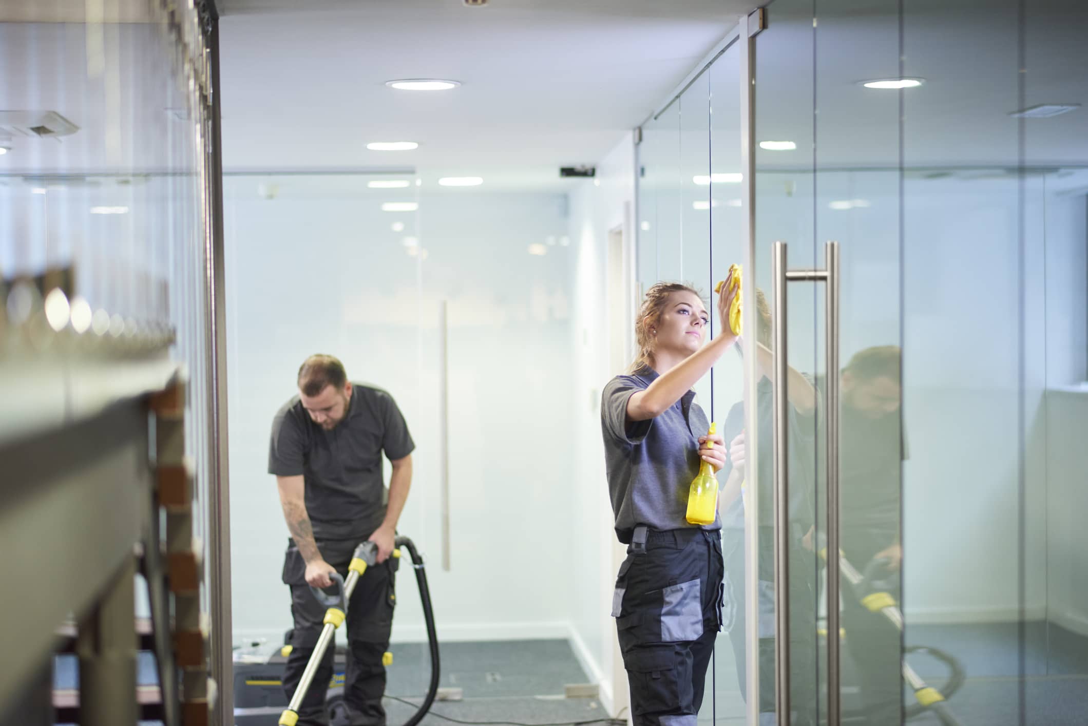 Your Green Choice For Commercial, Office & Post-Construction Cleaning