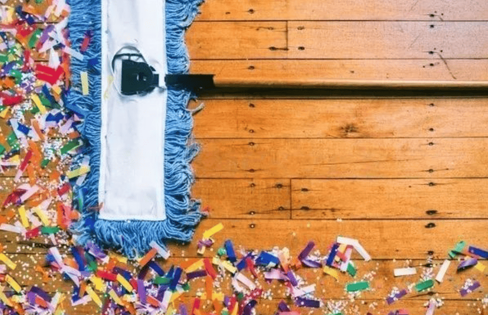 4 TIPS FOR TEARING DOWN AND CLEANING UP AFTER YOUR EVENT