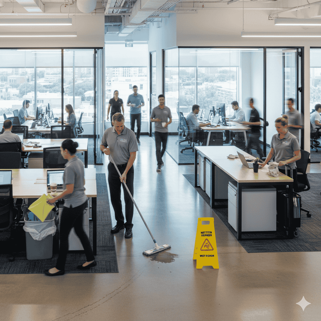 Day Porter vs. Night Cleaning